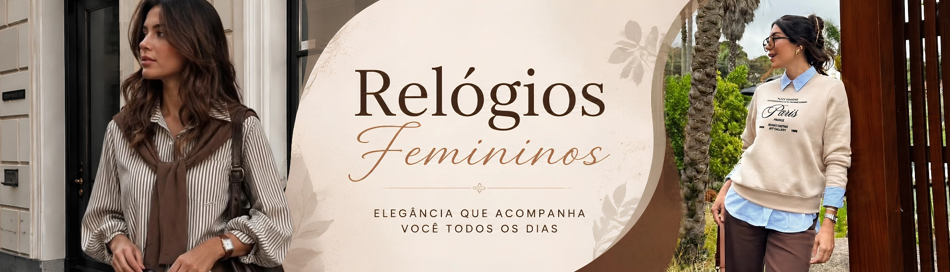 Seleção de relógios femininos da Relógios Campana